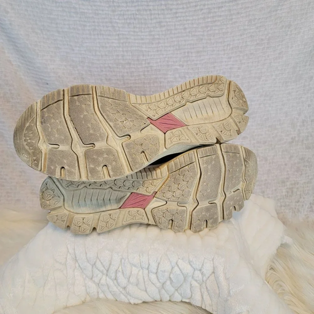 Women's ASICS GT 1000 10 Running Shoes Pink Cushioned Sneaker Athleisure‎ Sz 10